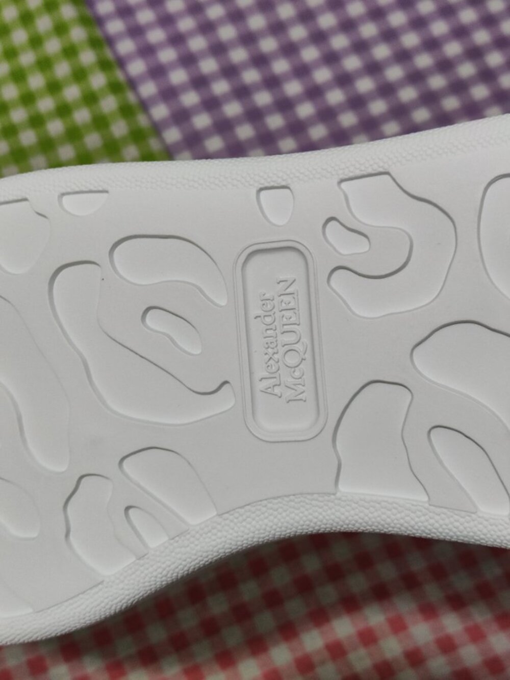 Alexander McQueen sneakers (white and blue) - Picture 9 of 10